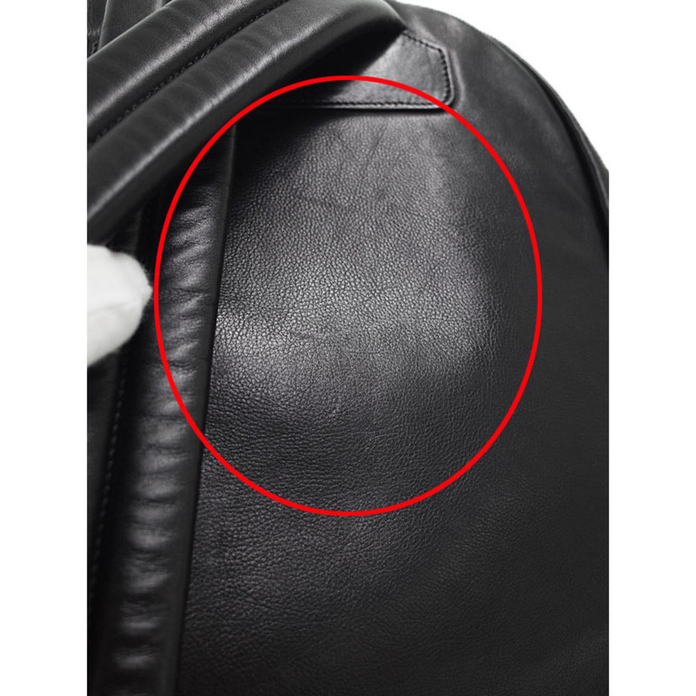 Celine Medium Leather Backpack Black - image 5